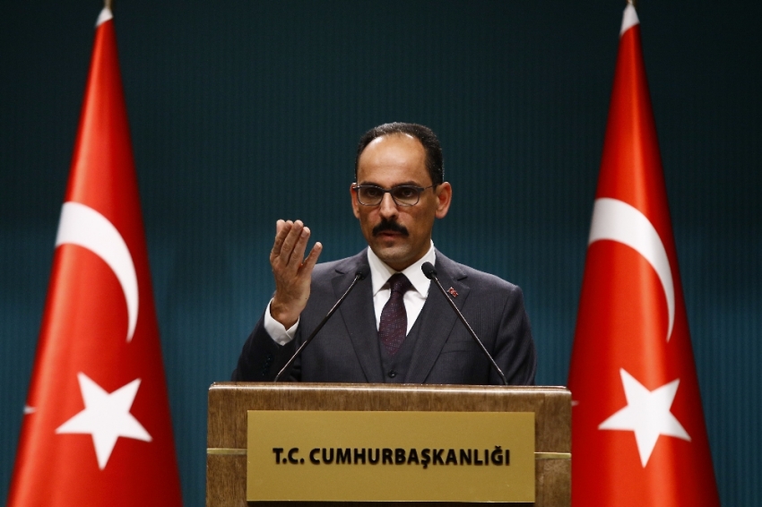 Kalın’dan Bahçeli’ye 