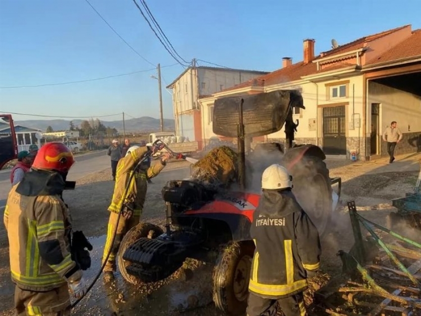 Bursa'da ekmek teknesi kül oldu 