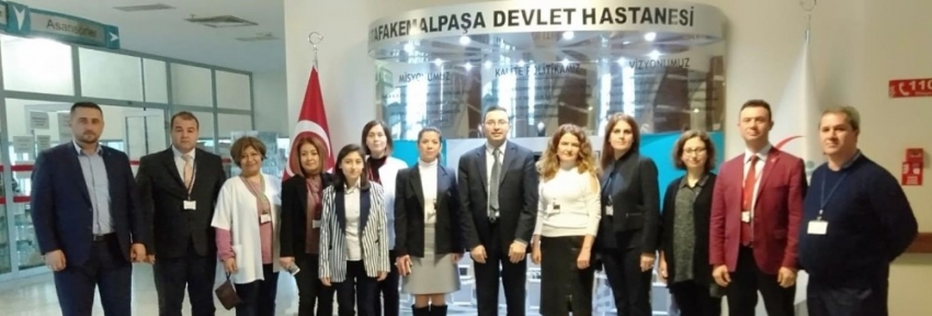 Mustafakemalpaşa Devlet Hastanesi’ne verimlilikte tam not