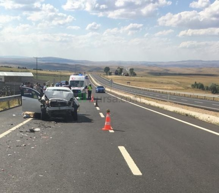 Kırşehir’de trafik azası: 1 ölü, 3 yaralı