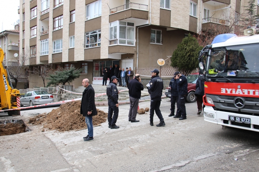 Ankara’da kanalizasyon çalışmasında göçük: 1 ölü