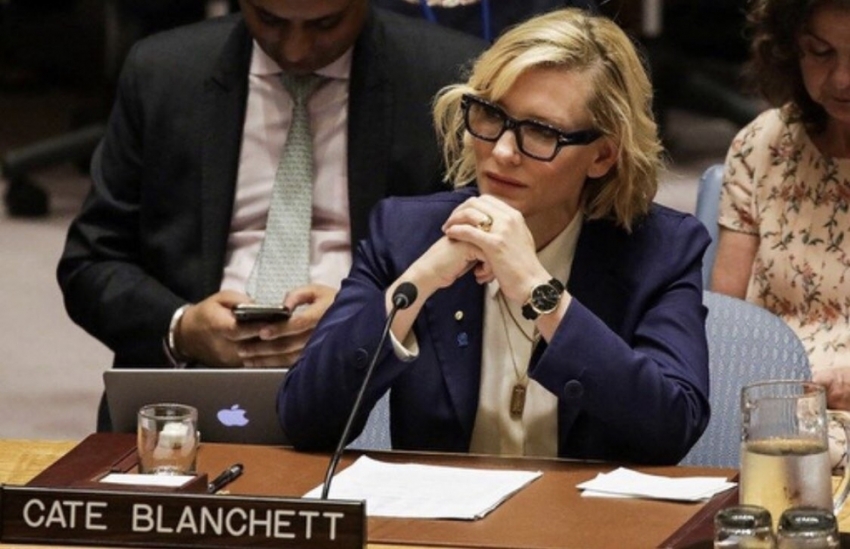 Ünlü oyuncu Blanchett, Myanmar zulmünü BMGK’ya taşıdı