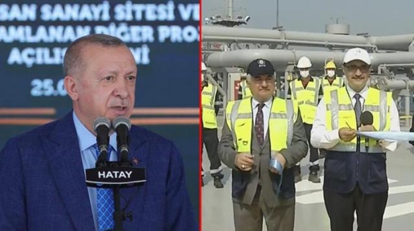 Cumhurbaşkanı Erdoğan'ın kurdele sitemi açılışa damga vurdu: Talimat vermeden kestiniz