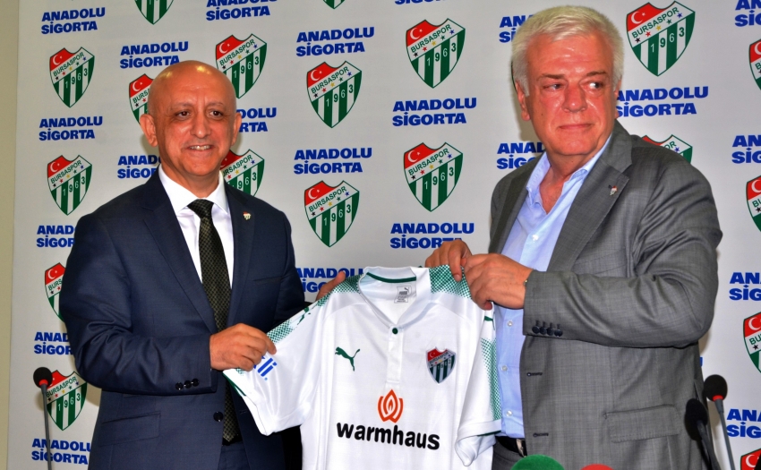 Bursaspor yeni sponsorluğunu tanıttı