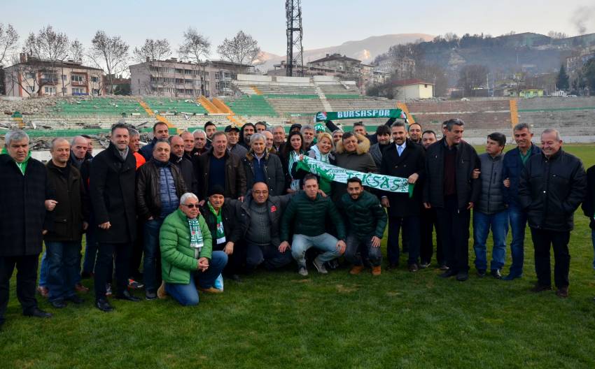 Atatürk Stadı'nda buluştular