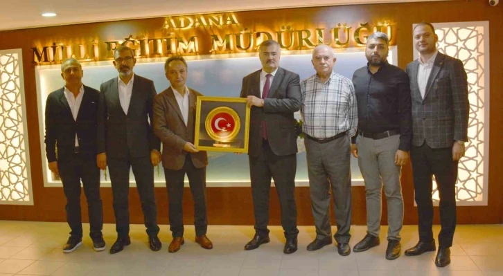 Adana İl Milli Eğitim Müdürü Tevke: “Her türlü istek, arzu ile birlikte olumsuzlukları birlikte çözeceğiz”
