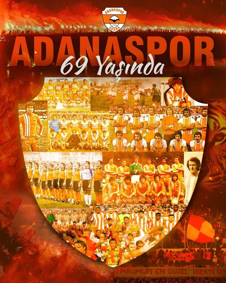 Adanaspor 69 yaşında
