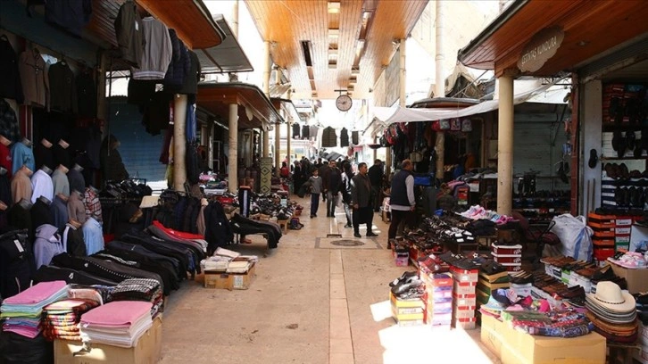 Adıyaman'ın Oturakçı Pazarı'nda esnaf yeniden kepenk açtı