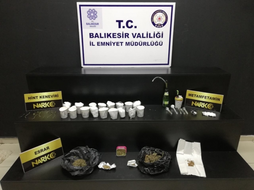 Balıkesir’de 50 şahsa huzur operasyonu