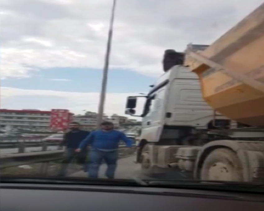 İstanbul’da kamyoncu dehşeti