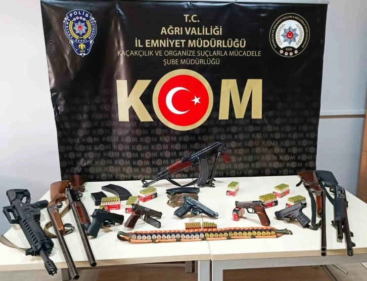 Ağrı’da eş zamanlı operasyon; 22 gözaltı
