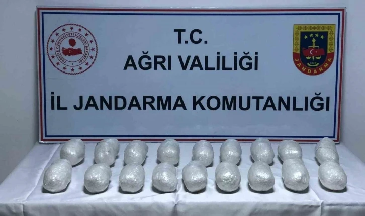 Ağrı’da kaçakçılık ve uyuşturucu operasyonu
