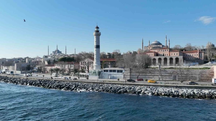 Ahırkapı Feneri yenilenen yüzüne kavuştu
