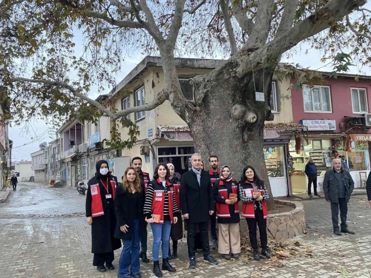 Aile ve Sosyal Hizmetler Müdürlüğü Tut ilçesine çıkarma yaptı
