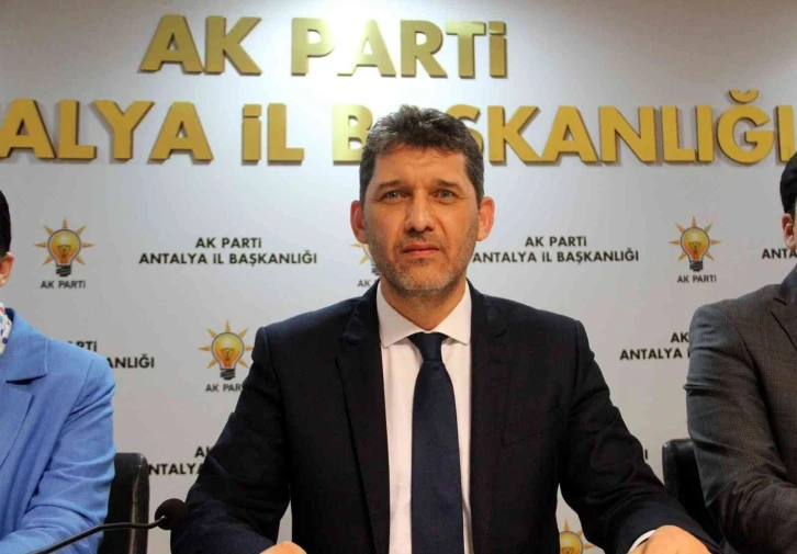 AK Parti Antalya’nın yeni İl Başkanı Çetin’den birlik ve beraberlik mesajı
