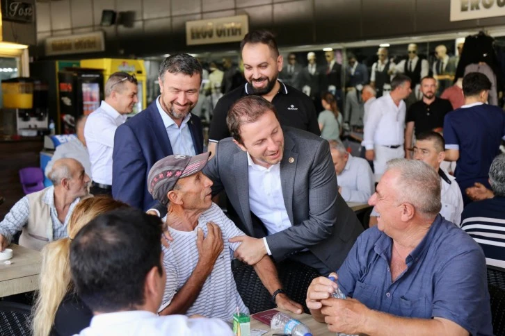 AK Parti Bursa Milletvekili Ahmet Kılıç, Mustafakemalpaşa halkından destek istedi 