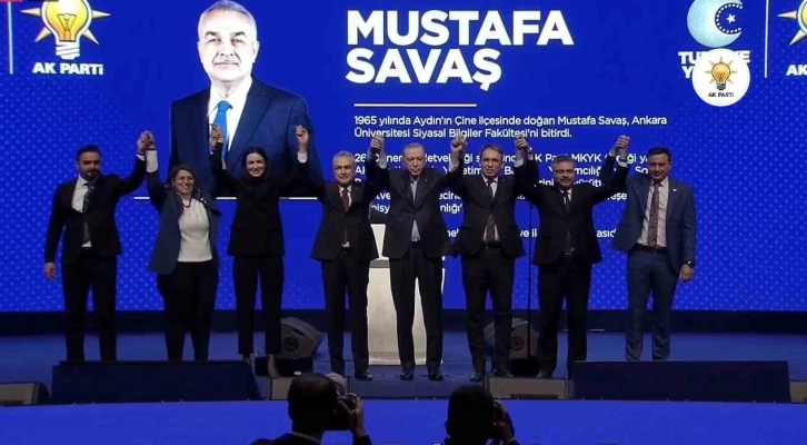 AK Parti’nin Aydın Büyükşehir Belediye Başkan Adayı ’Savaş’ oldu
