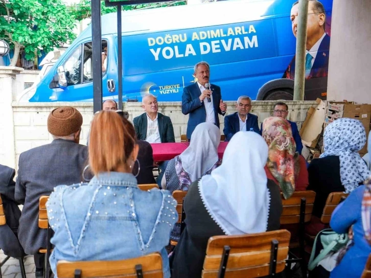 AK Partili Şahin Tin, Denizli’yi adım adım dolaşıyor
