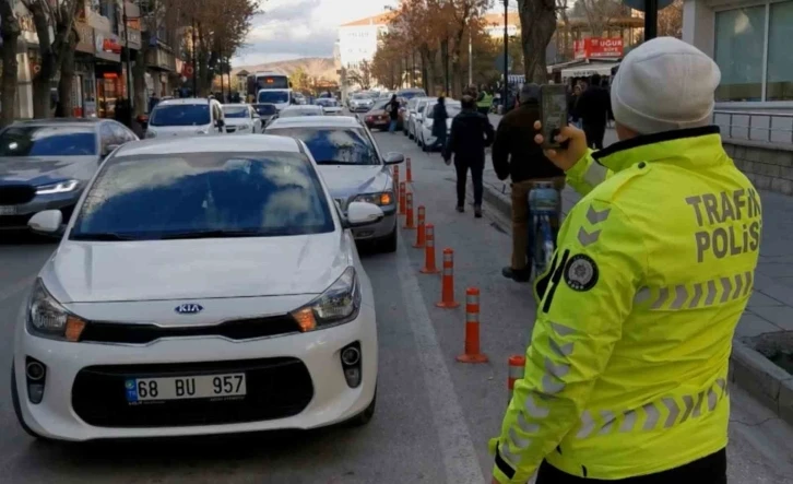 Aksaray’da 1 ayda 650 araca hatalı parktan cezai işlem uygulandı
