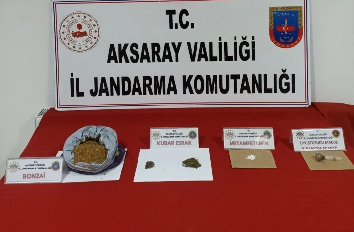 Aksaray jandarmadan uyuşturucu operasyonu: 1 tutuklama
