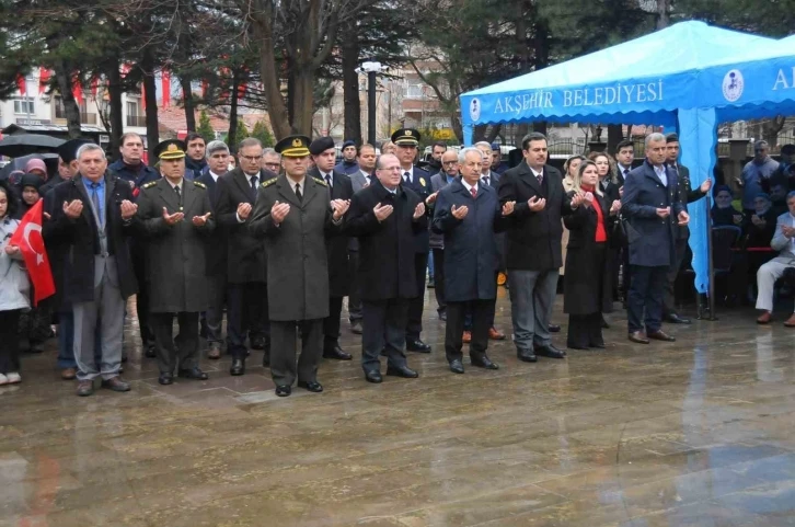 Akşehir’de Şehitleri Anma Günü etkinlikleri
