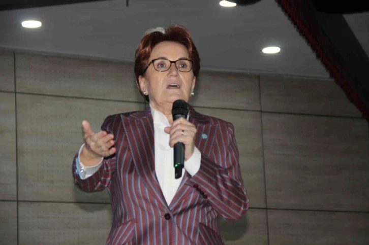 Akşener: "Biz bu partiyi yancılık yapmak için mi kurduk?"