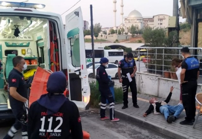 Bursa'da alkol komasına giren adam...