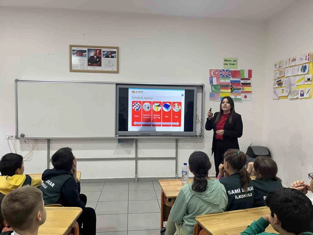 Alanya’da öğrencilere iklim değişikliği ve Sıfır Atık eğitimi verildi
