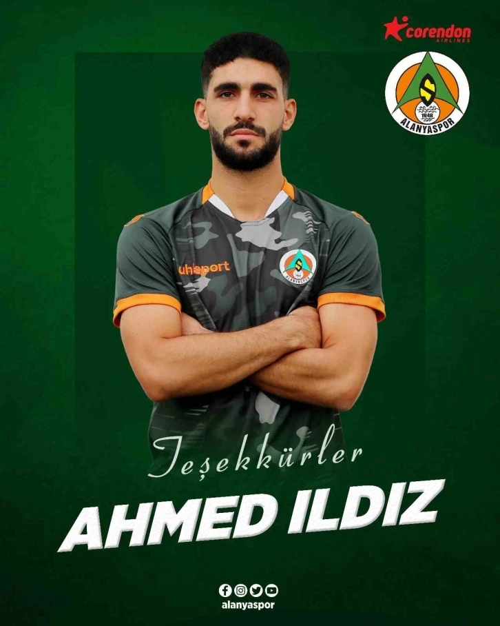 Alanyaspor’da Ahmed Ildız ile yollar ayrıldı
