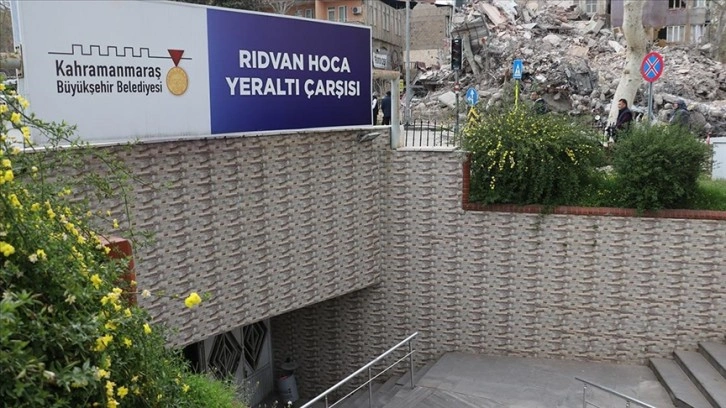 Alışveriş merkezlerine direnen  yeraltı çarşısı depremi hasarsız atlattı 