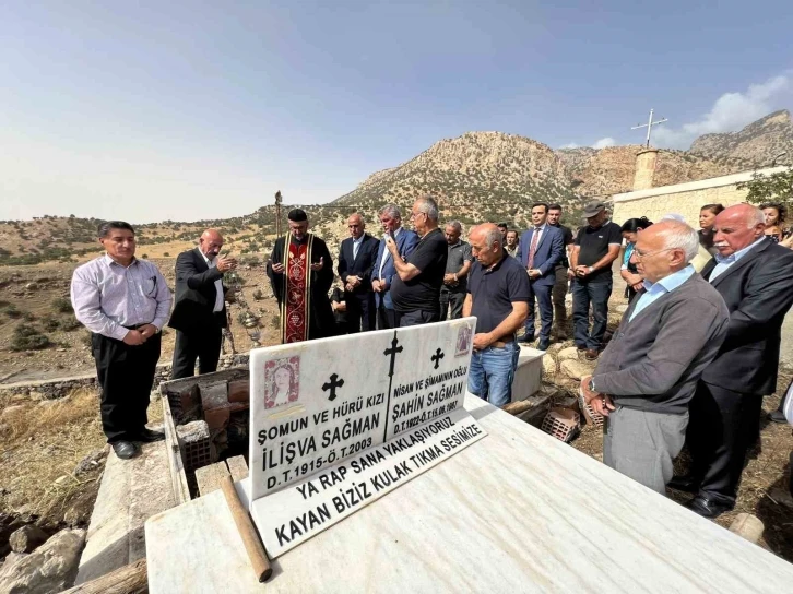 Almanya’da vefat eden Süryani kadının cenazesi memleketi Silopi’de defnedildi
