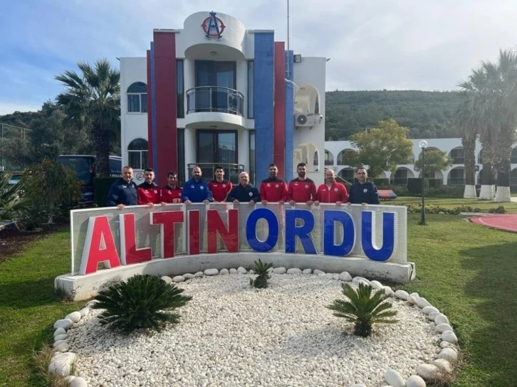 Altınordu’nun yeni transferleri iş başında
