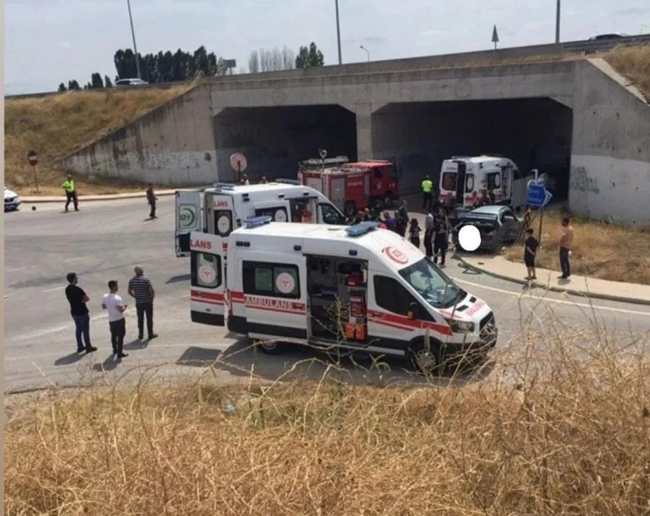 Amasya’da zincirleme kaza: 1 ölü, 3 yaralı
