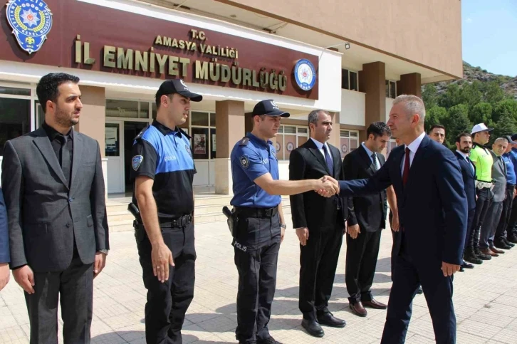 Amasya’nın yeni emniyet müdürü Ayhan Saraç göreve başladı
