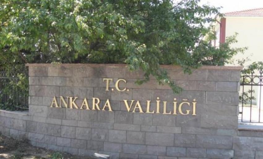 Ankara Valiliği'nden yürüyüş açıklaması