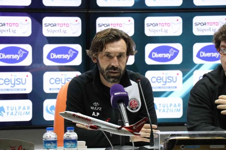 Andrea Pirlo, 3 puanı kaçırdık diyebilirim