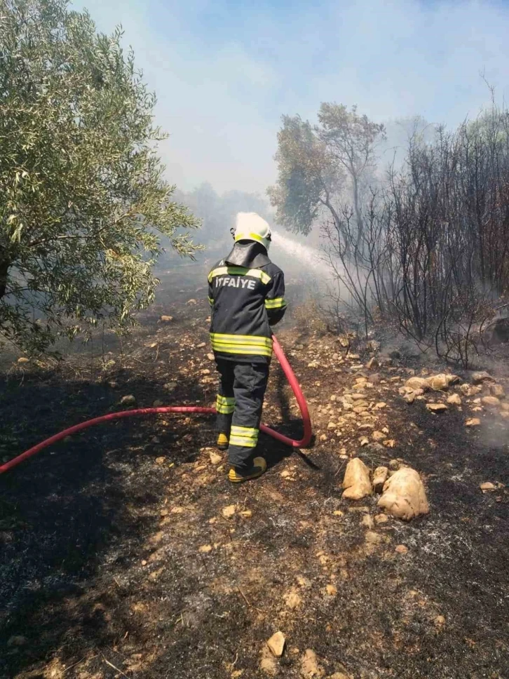 Anız yangınları söndürüldü
