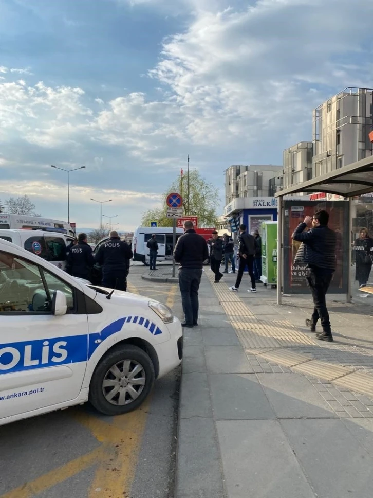 Ankara’da kavgayı ayırmaya çalışan polise bıçaklı saldırı