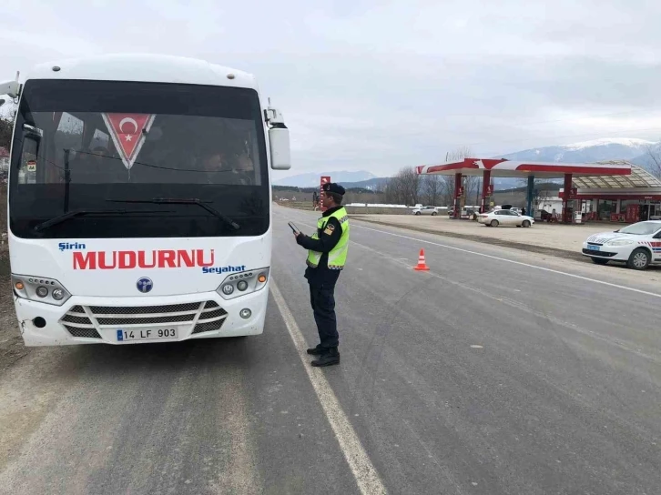 Ankara-Zonguldak’ı birbirine bağlayan yolda sıkı denetim
