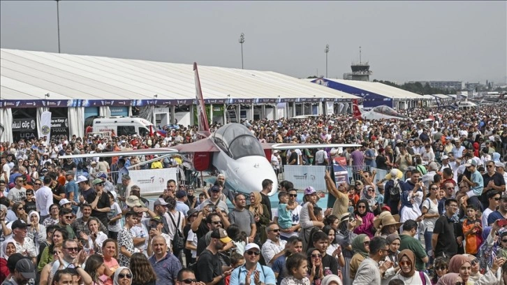 Ankara'da ilk kez düzenlenen TEKNOFEST'te ziyaretçi sayısı 943 bin oldu