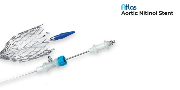 Aortik stentte akıllı metal teknolojisi: INVAMED Atlas Aortik Nitinol Stent
