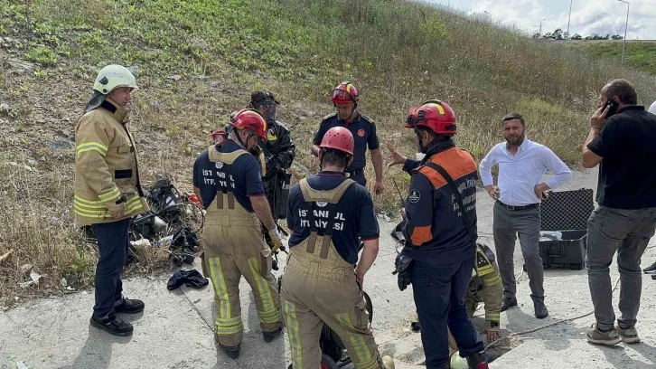 Arnavutköy’de yağmur suyu kanalında kaybolan adam bulundu
