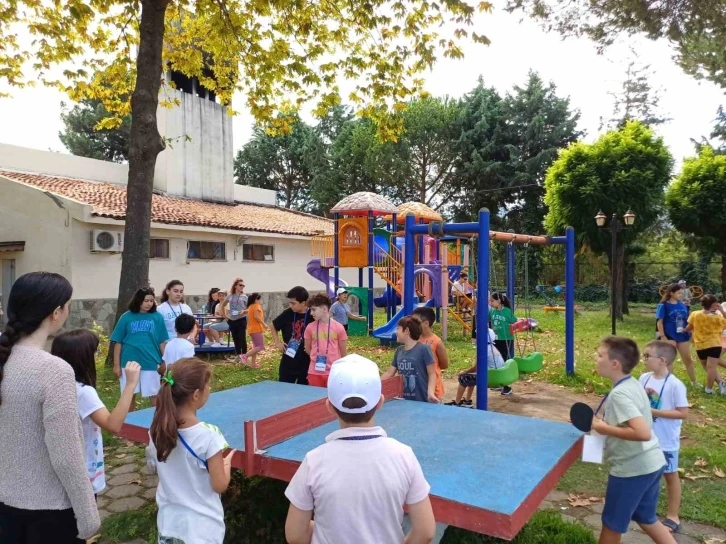 Astımlı çocuklar İznik’te hem öğrendi hem eğlendi