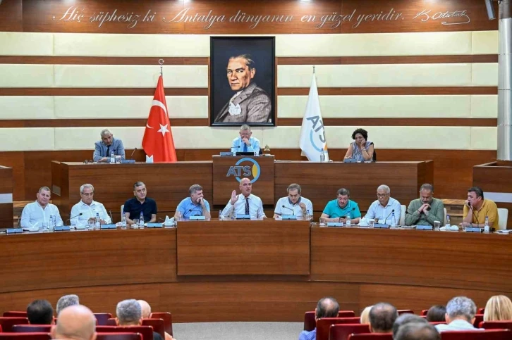 ATSO Başkanı Ali Bahar: "Enflasyonda kalıcı ve hızlı bir gerileme başlayacak"