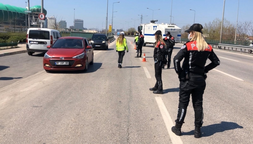 Bursa'da 4 günlük kısıtlama bilançosu