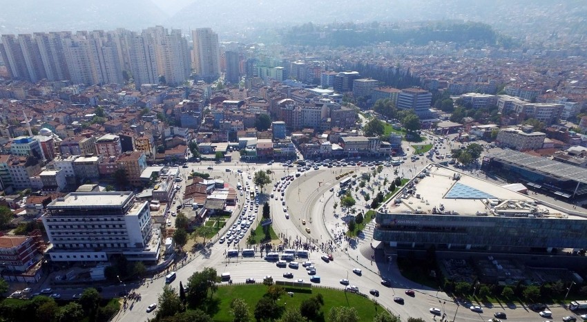 Bursa'da Kent Meydanı'nda büyük dönüşüm