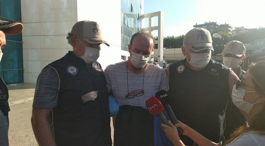 Binali Yıldırım'ın eşine hakaret eden Özeren Bursa'da adliyeye sevk edildi