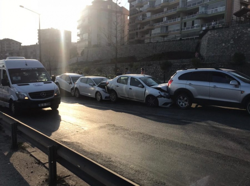 Bursa'da zincirleme kaza