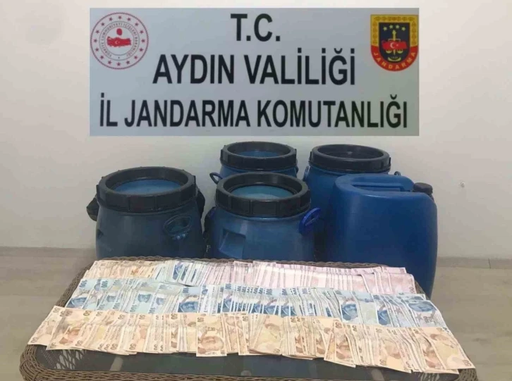 Aydın’da zeytinyağı hırsızları jandarmaya takıldı
