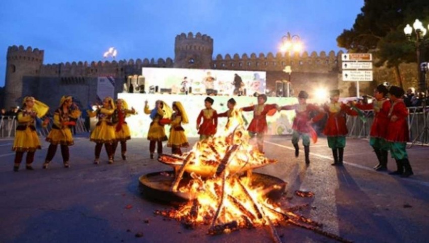 Azerbaycan'da Nevruz coşkuyla kutlanıyor